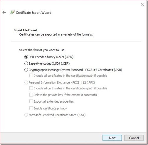 Collection Evaluation Viewer and Certificate Chain-Step 14 Collection Evaluation Viewer and Certificate Chain-Step 14
