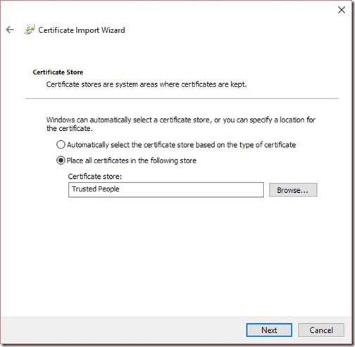 Collection Evaluation Viewer and Certificate Chain-Step 21 Collection Evaluation Viewer and Certificate Chain-Step 21