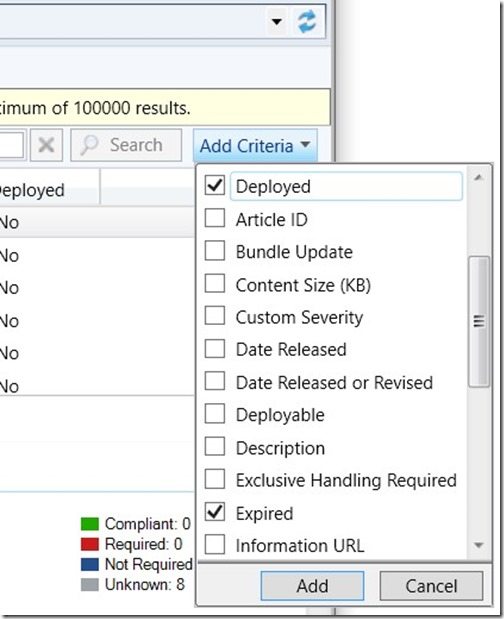 How to Determine What Software Updates Are Required within ConfigMgr-Add Button How to Determine What Software Updates Are Required within ConfigMgr-Add Button